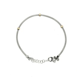 Bracciale Tubolare Con oro