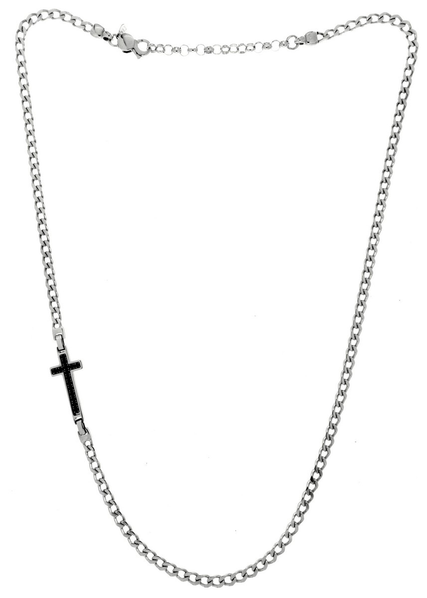 Collana Targa Con pietre